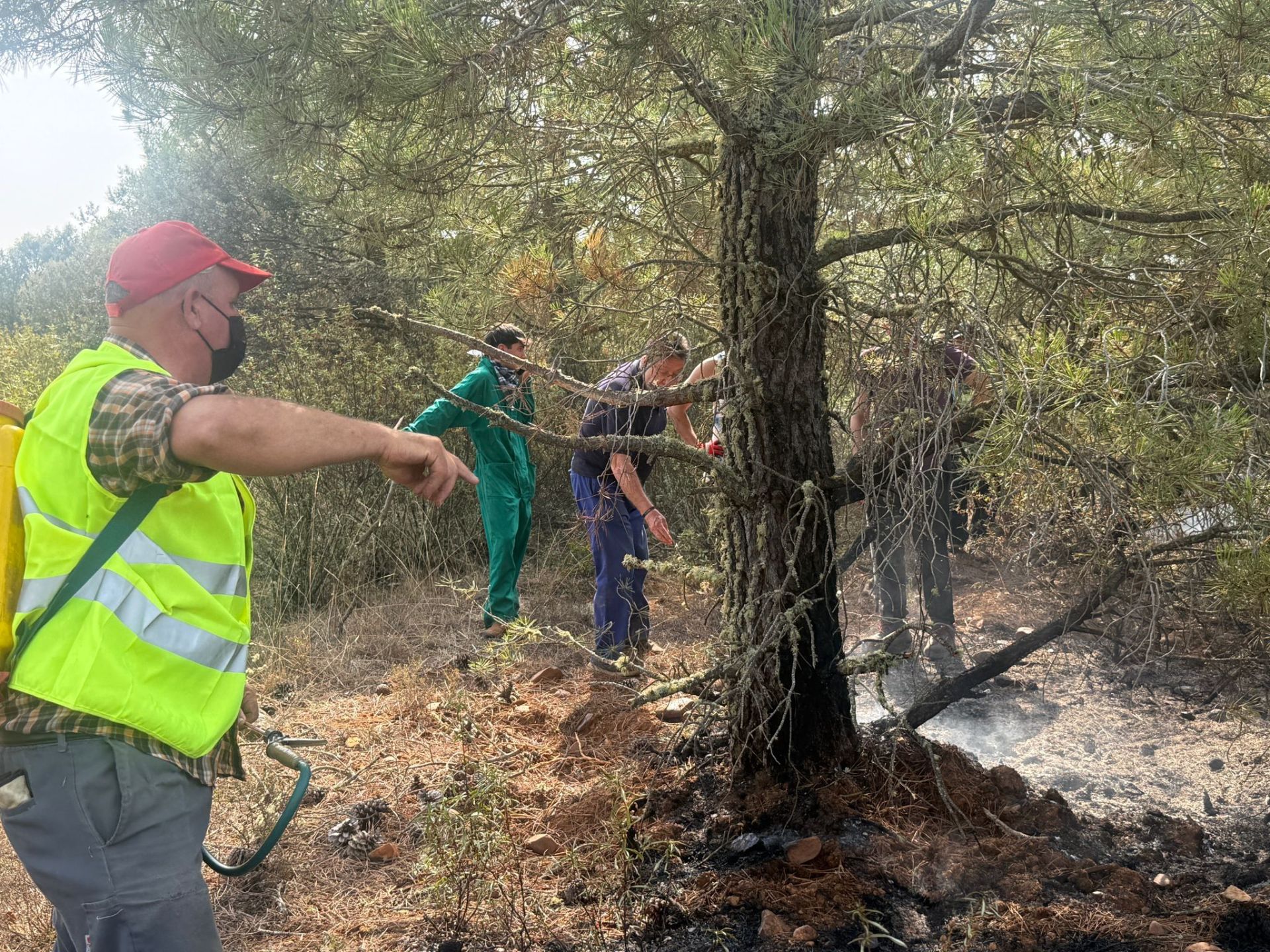 Las imágenes de los vecinos de San Esteban de Nogales