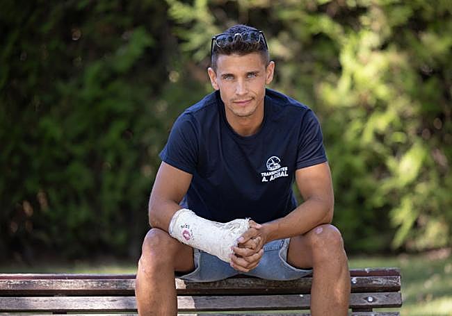 El influencer vallisoletano Albertillo Arbal en Covaresa.