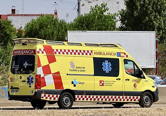 Ambulancia de Sacyl, en imagen de archivo.
