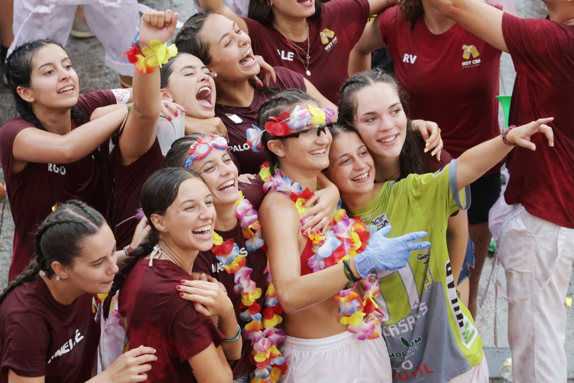 El inicio de las fiestas de Viana de Cega, en imágenes