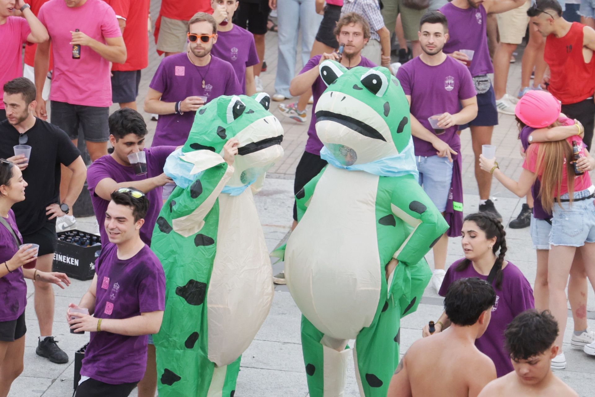 El inicio de las fiestas de Viana de Cega, en imágenes