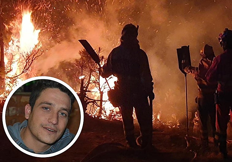 Jaime Aparicio, de 37 años, segunda víctima mortal en los incendios forestales de León