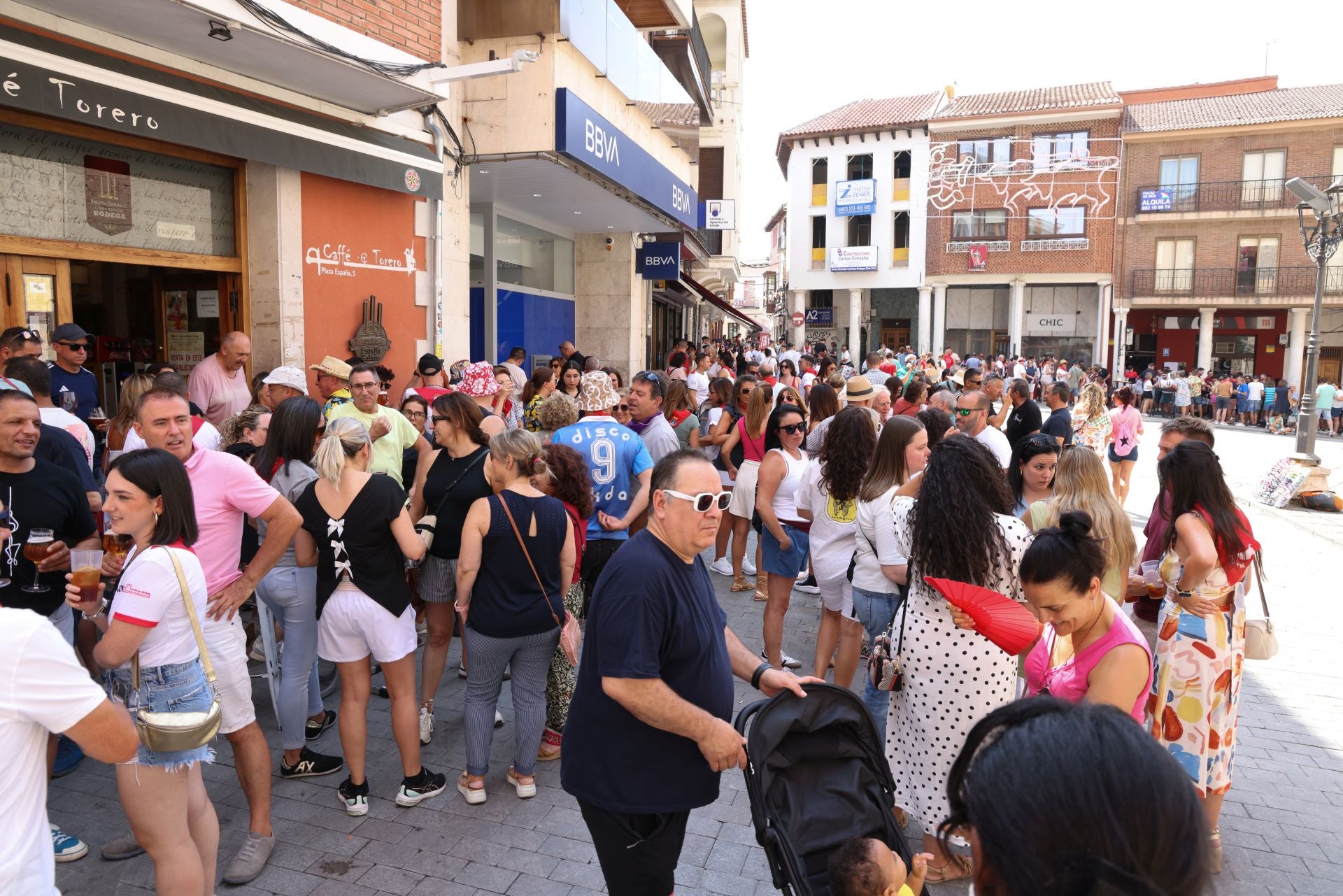 Pregón y subasta de balcones en las fiestas de Peñafiel