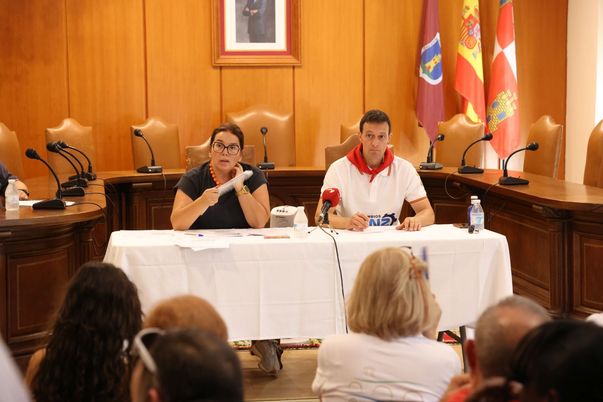 Pregón y subasta de balcones en las fiestas de Peñafiel