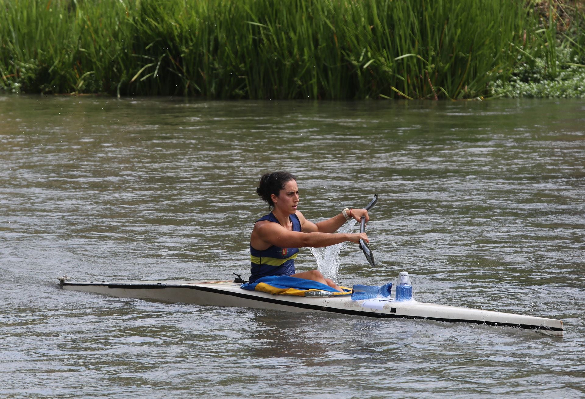 Los piragüistas no fallan a su cita anual con Alar del Rey