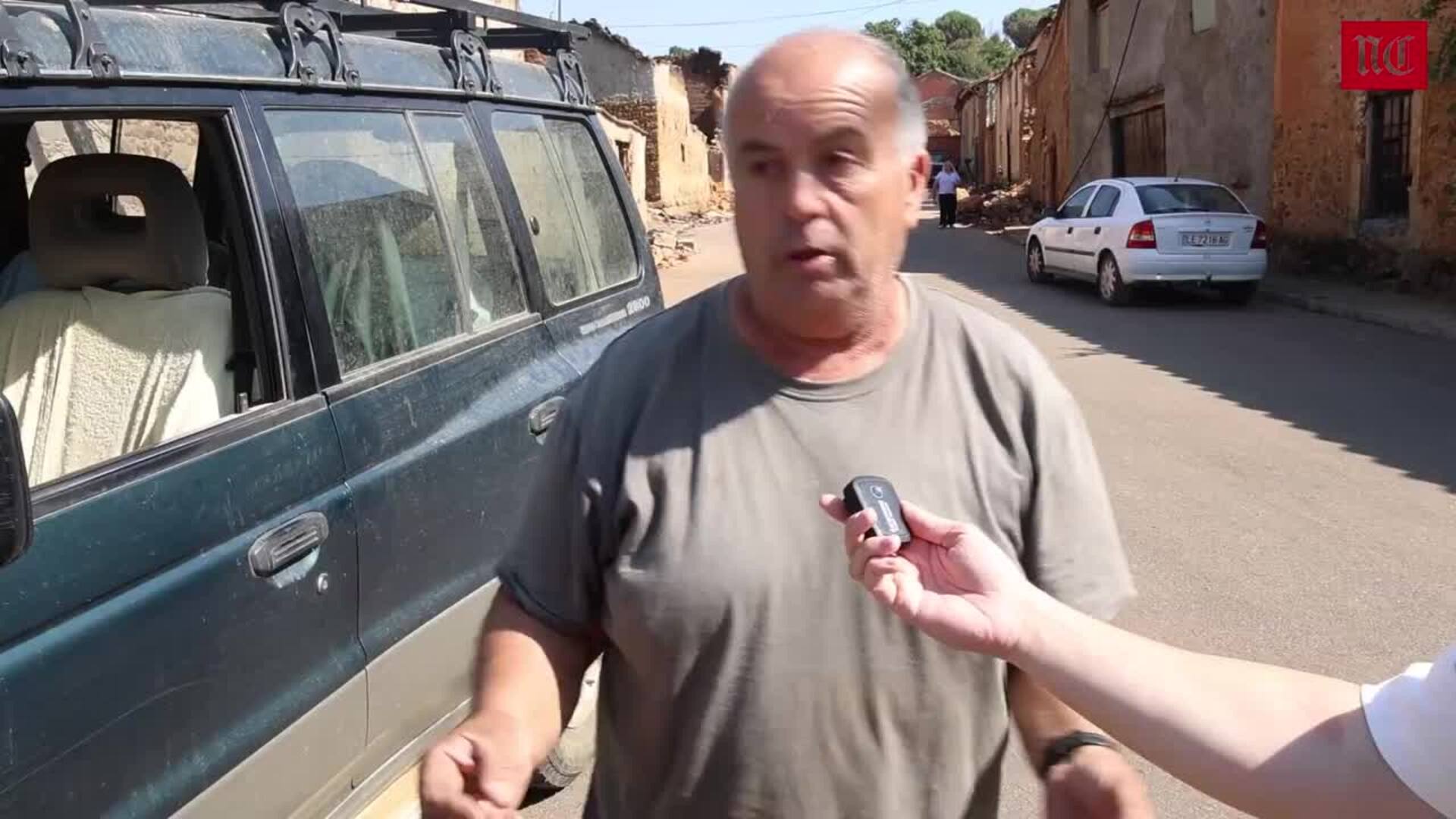 Vuelven a casa en la zona de Palacios de Jamuz y Quintana: "Todavía no hemos asimilado lo que ha pasado"