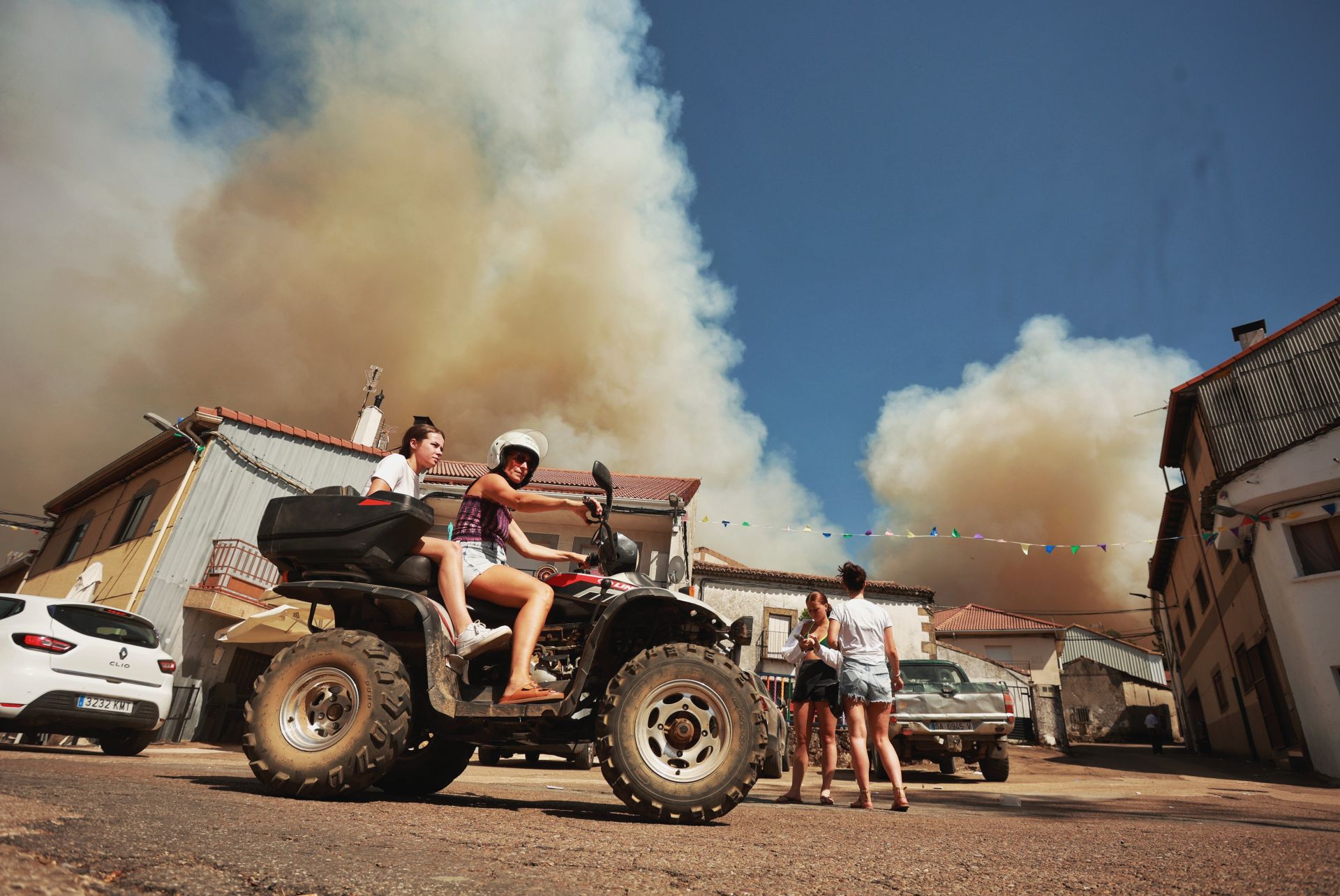 Incendio de nivel 2 en la localidad salmatina de El Payo
