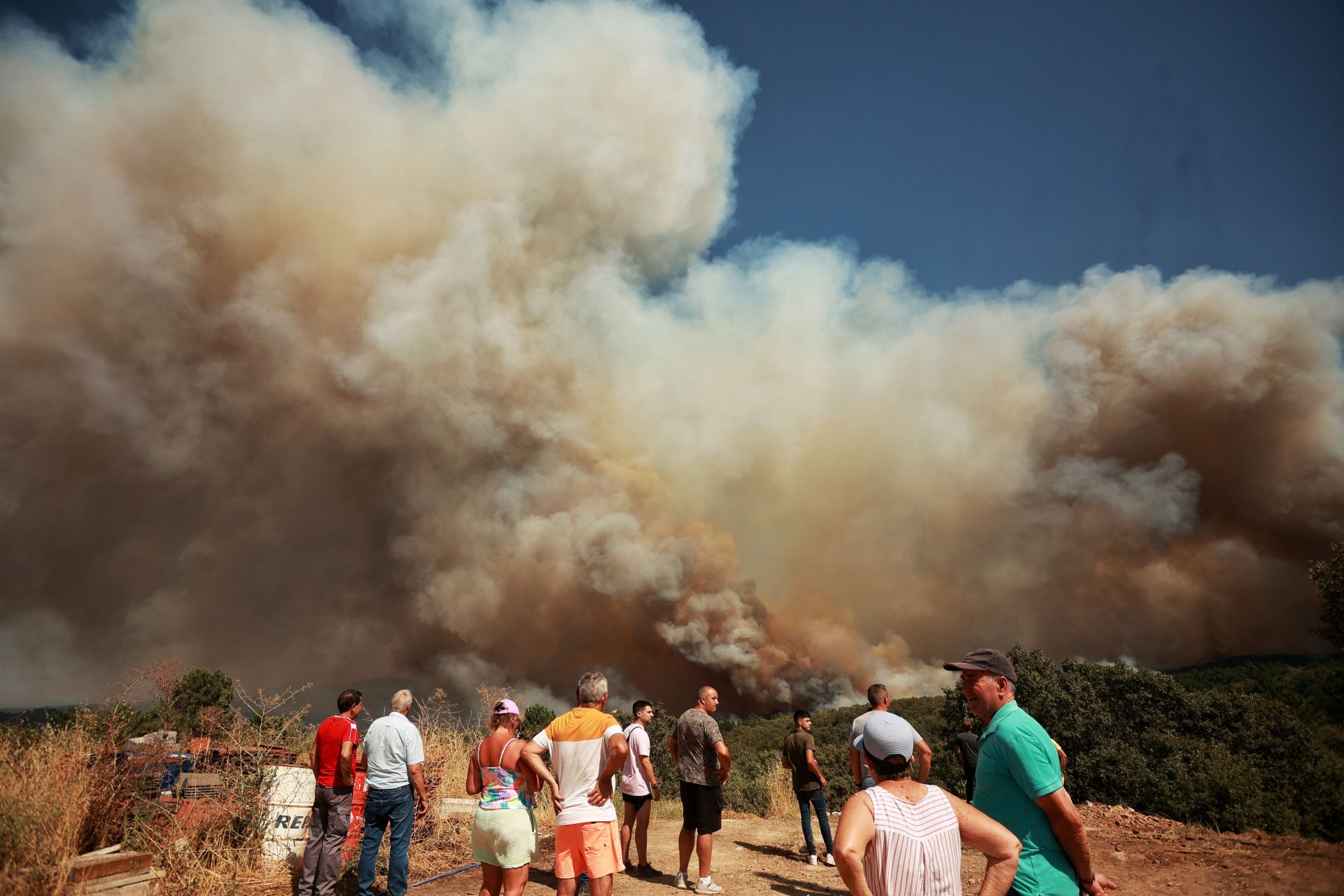 Incendio de nivel 2 en la localidad salmatina de El Payo