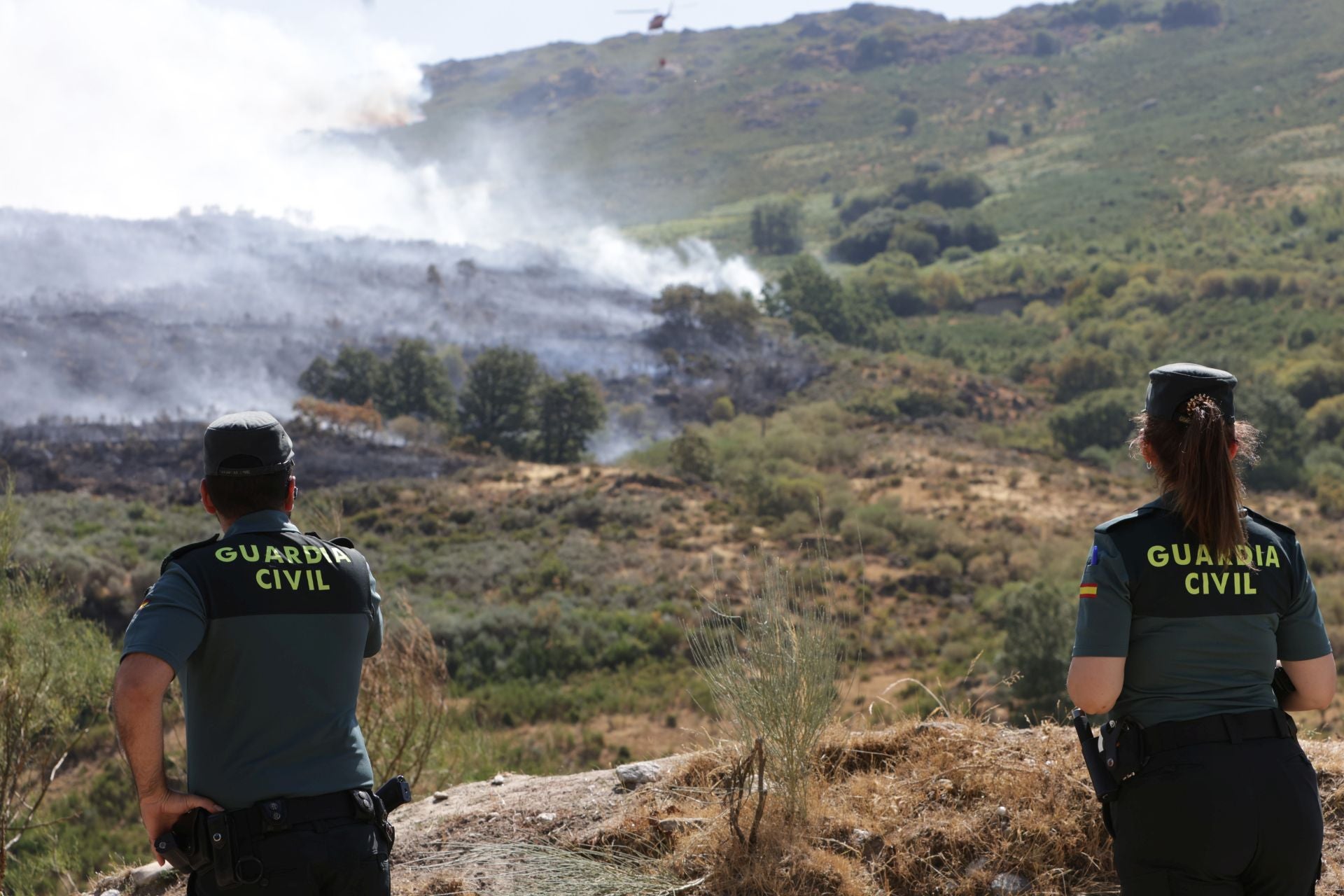 Incendio en Porto de Sanabria, Zamora