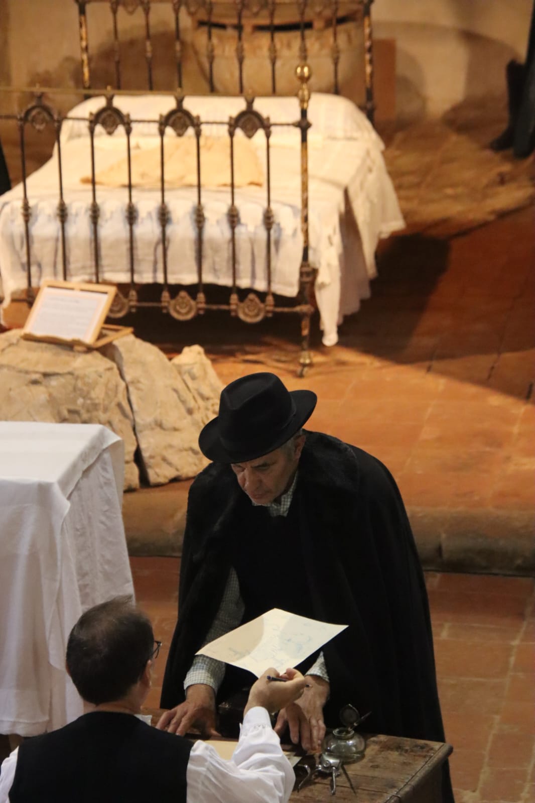 Tordehumos recrea la desgarradora historia de amor de un exvoto de 1903