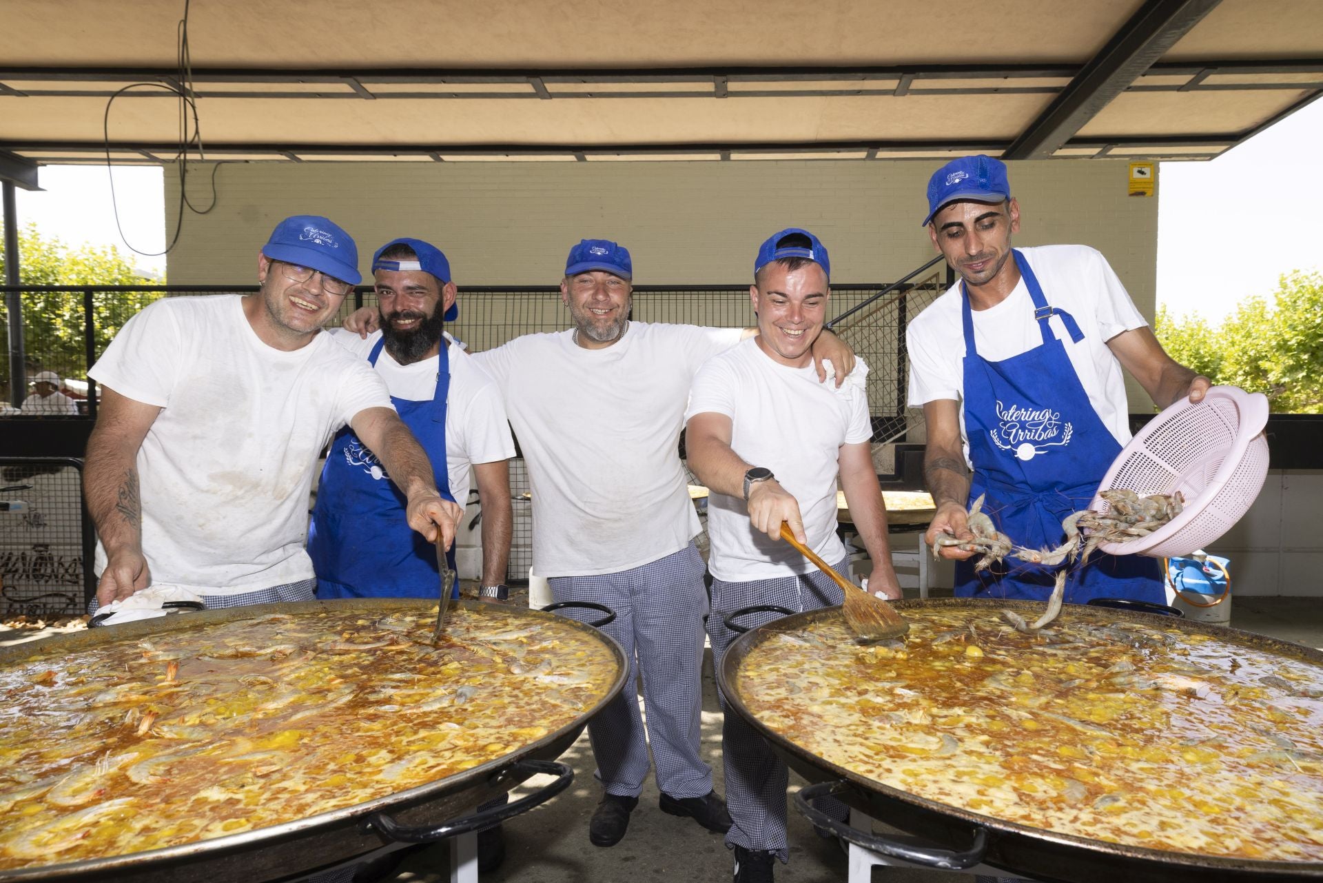 La paellada de Tudela, en imágenes