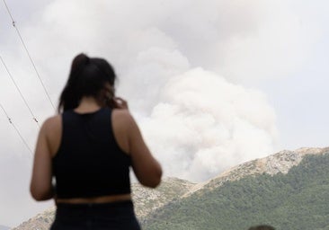 El incendio de Barniedo avanza y evacúa tres localidades: «Esto es un paraíso y ahora es un infierno»