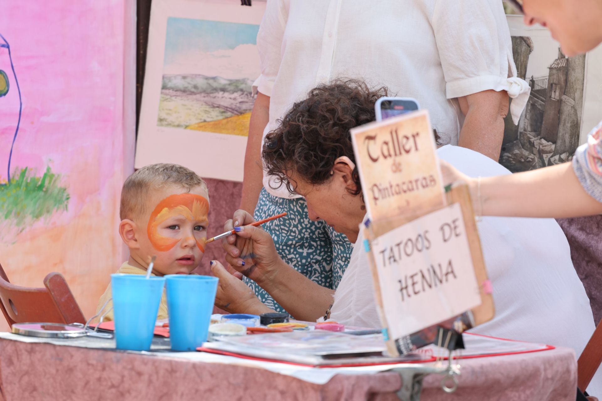 Ambiente en la Feria Renacentista de Medina del Campo este sábado