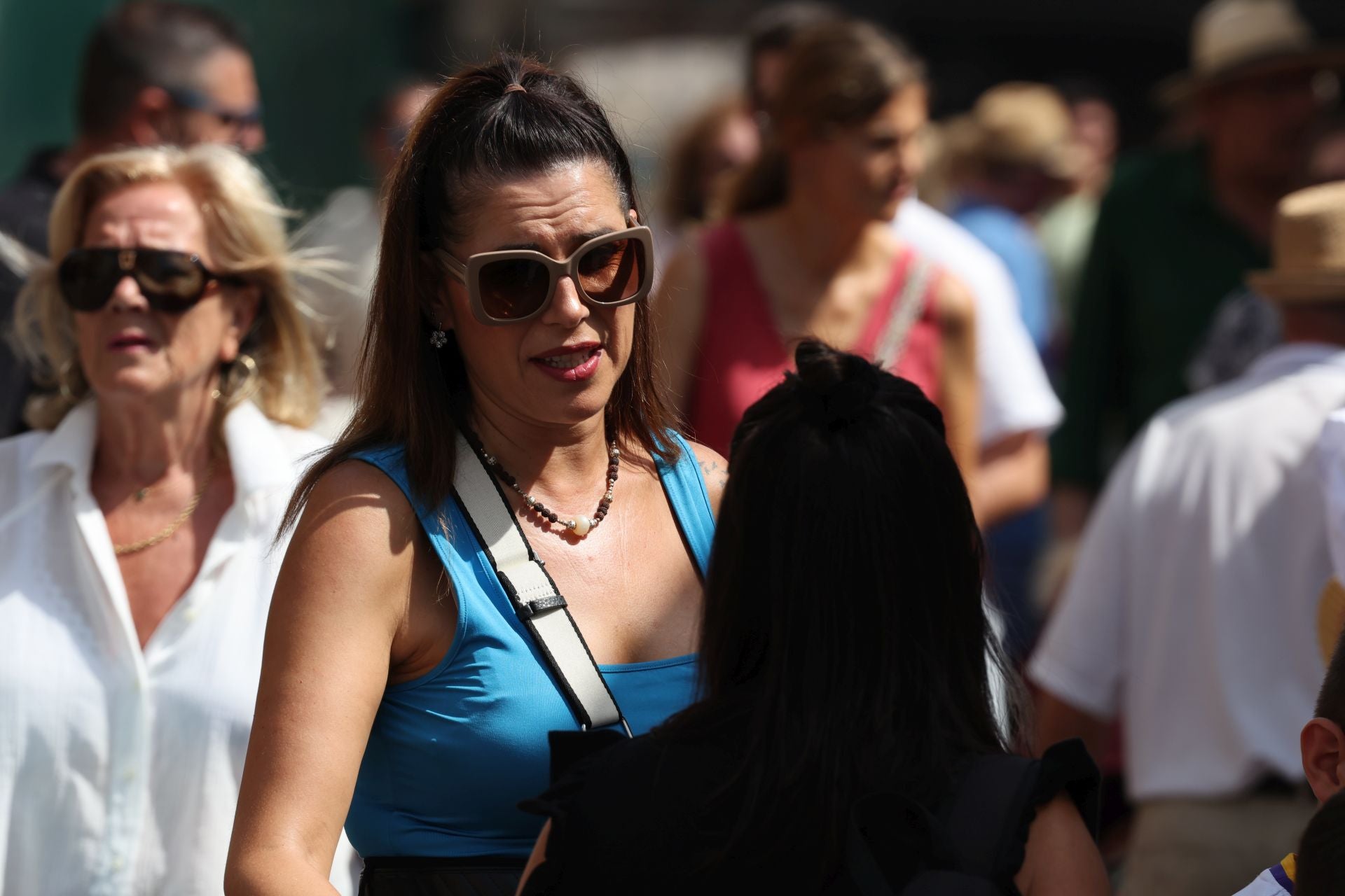 Ambiente en la Feria Renacentista de Medina del Campo este sábado
