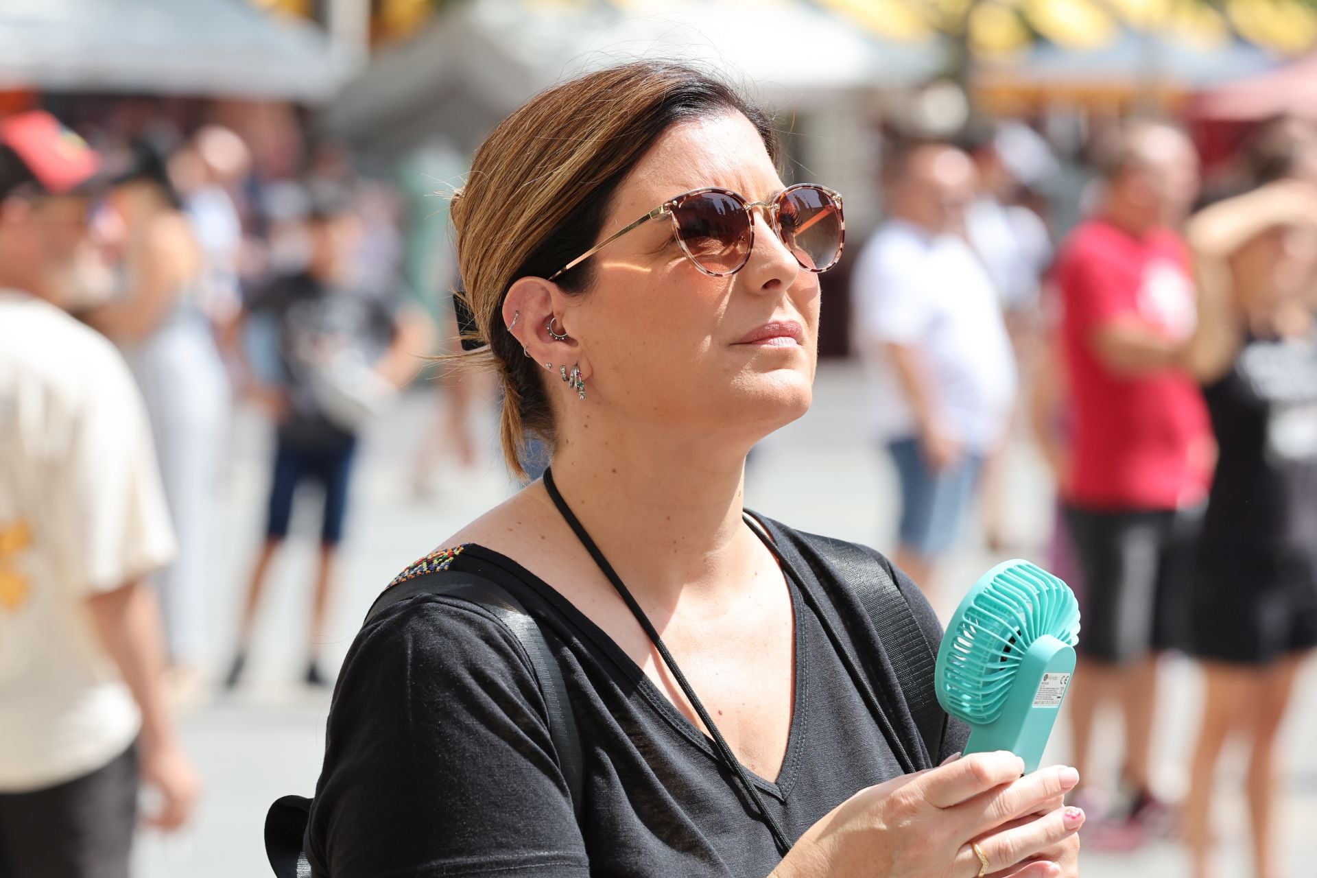 Ambiente en la Feria Renacentista de Medina del Campo este sábado