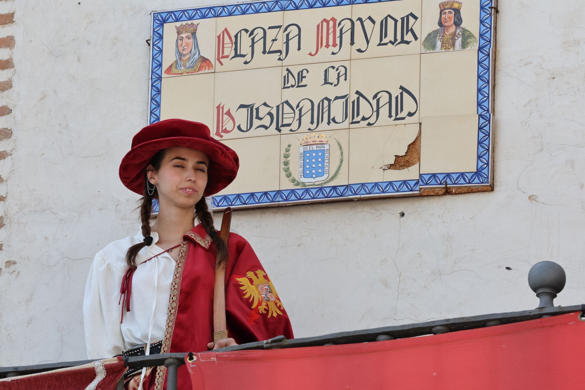 Ambiente en la Feria Renacentista de Medina del Campo este sábado