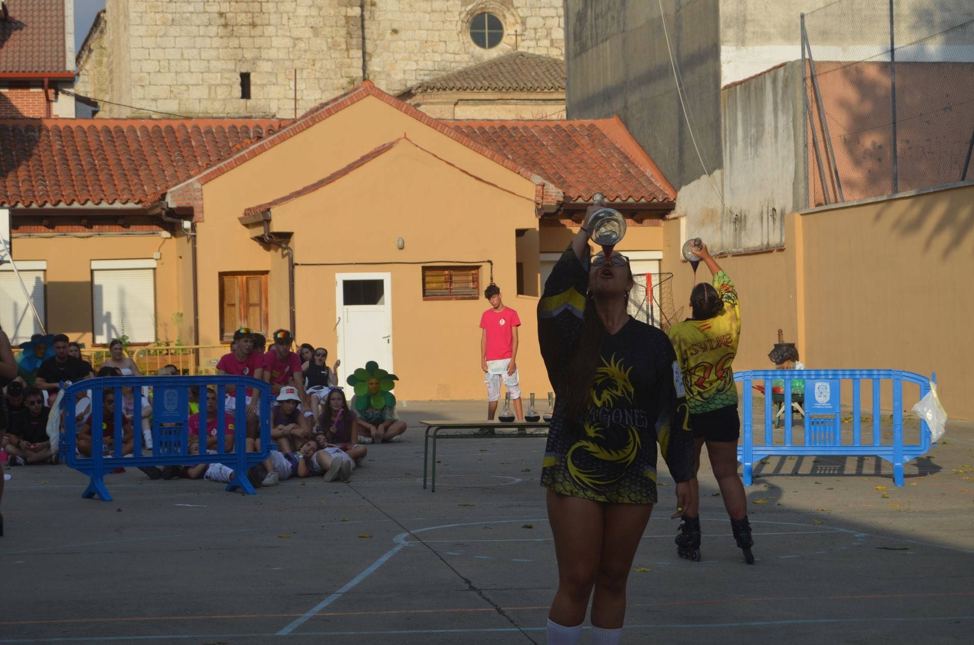 Las imágenes de la celebración de VI concurso de habilidad con el porrón de Tudela de Duero
