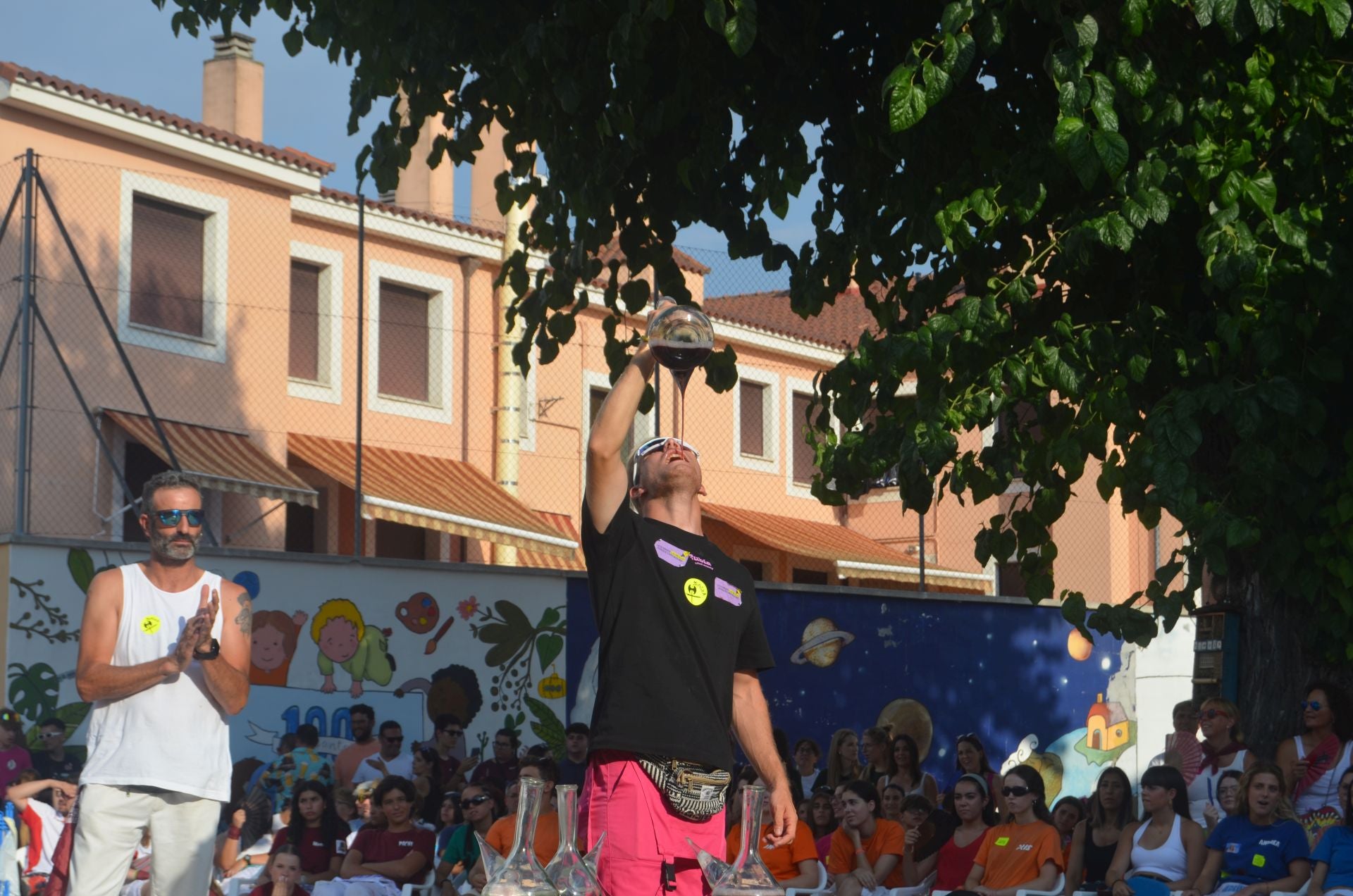 Las imágenes de la celebración de VI concurso de habilidad con el porrón de Tudela de Duero