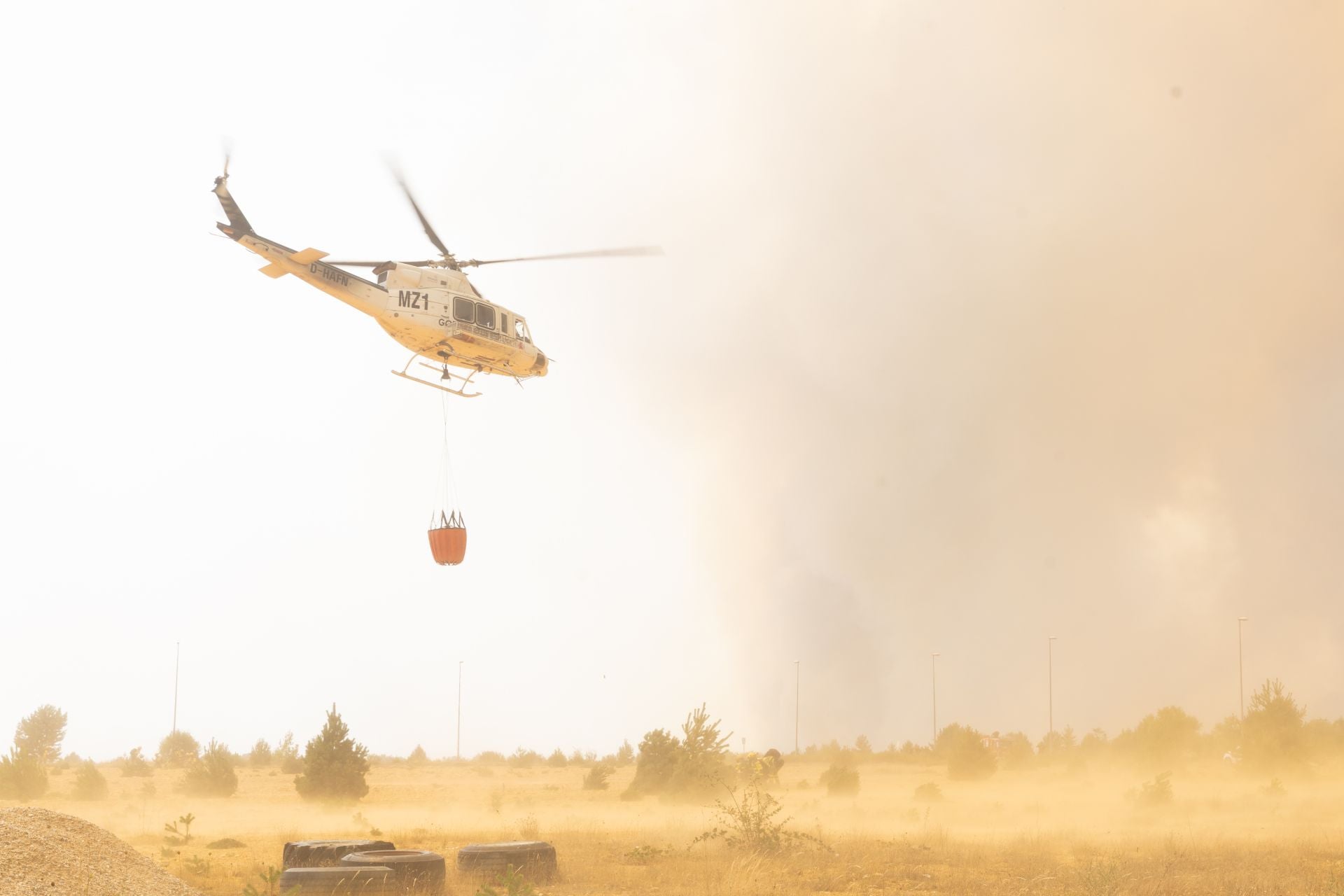 Las imágenes del incendio de Canalejas