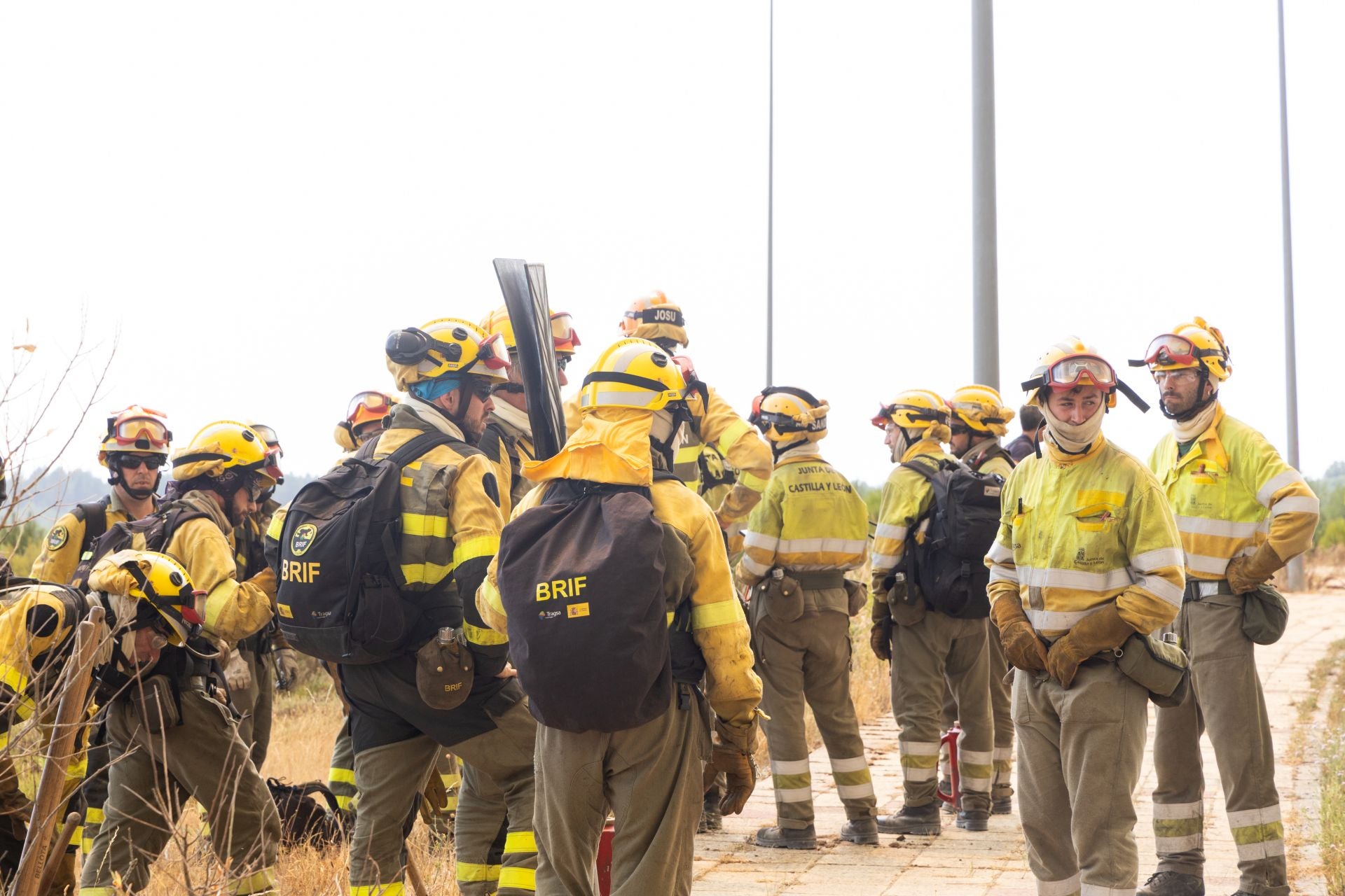 Las imágenes del incendio de Canalejas