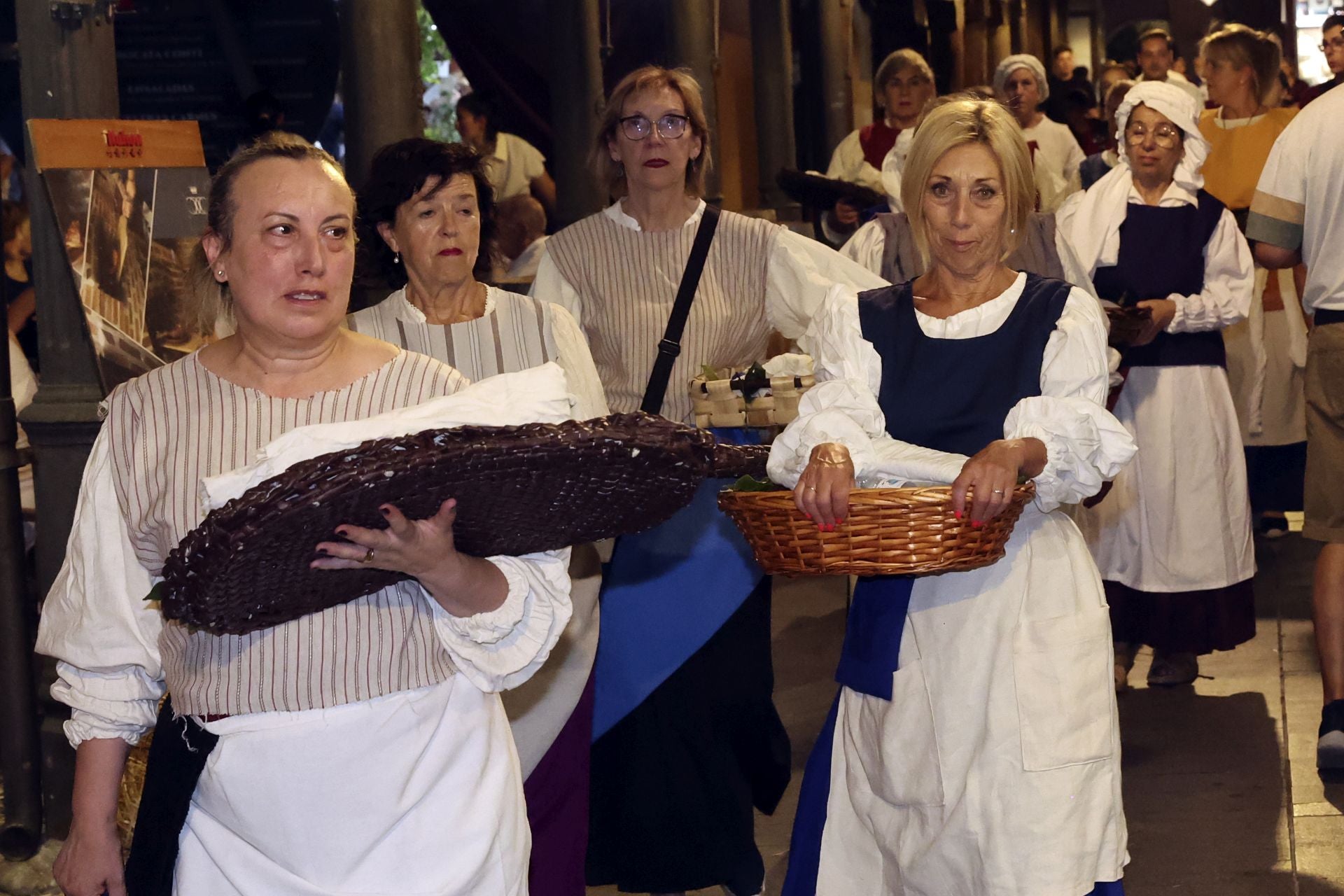 Recreación de la quema de Medina del Campo en la Semana Renacentista