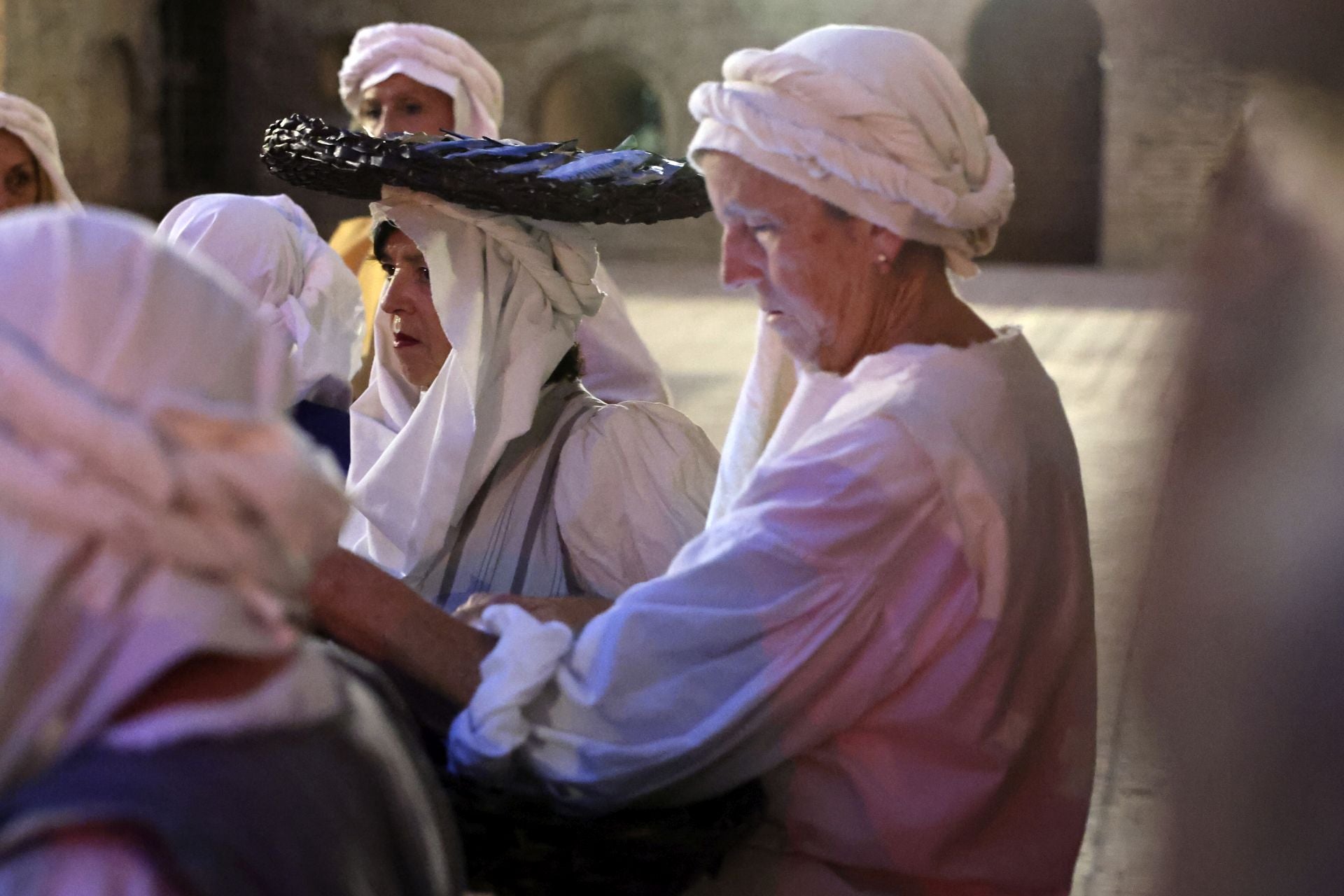 Recreación de la quema de Medina del Campo en la Semana Renacentista