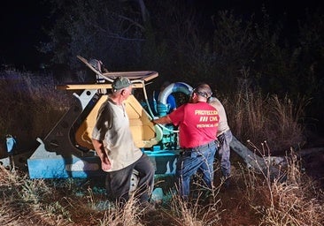 El pueblo de León que se salvó del incendio por instalar pajaritos de riego: «Si nos hubiéramos ido, estaría arrasado»