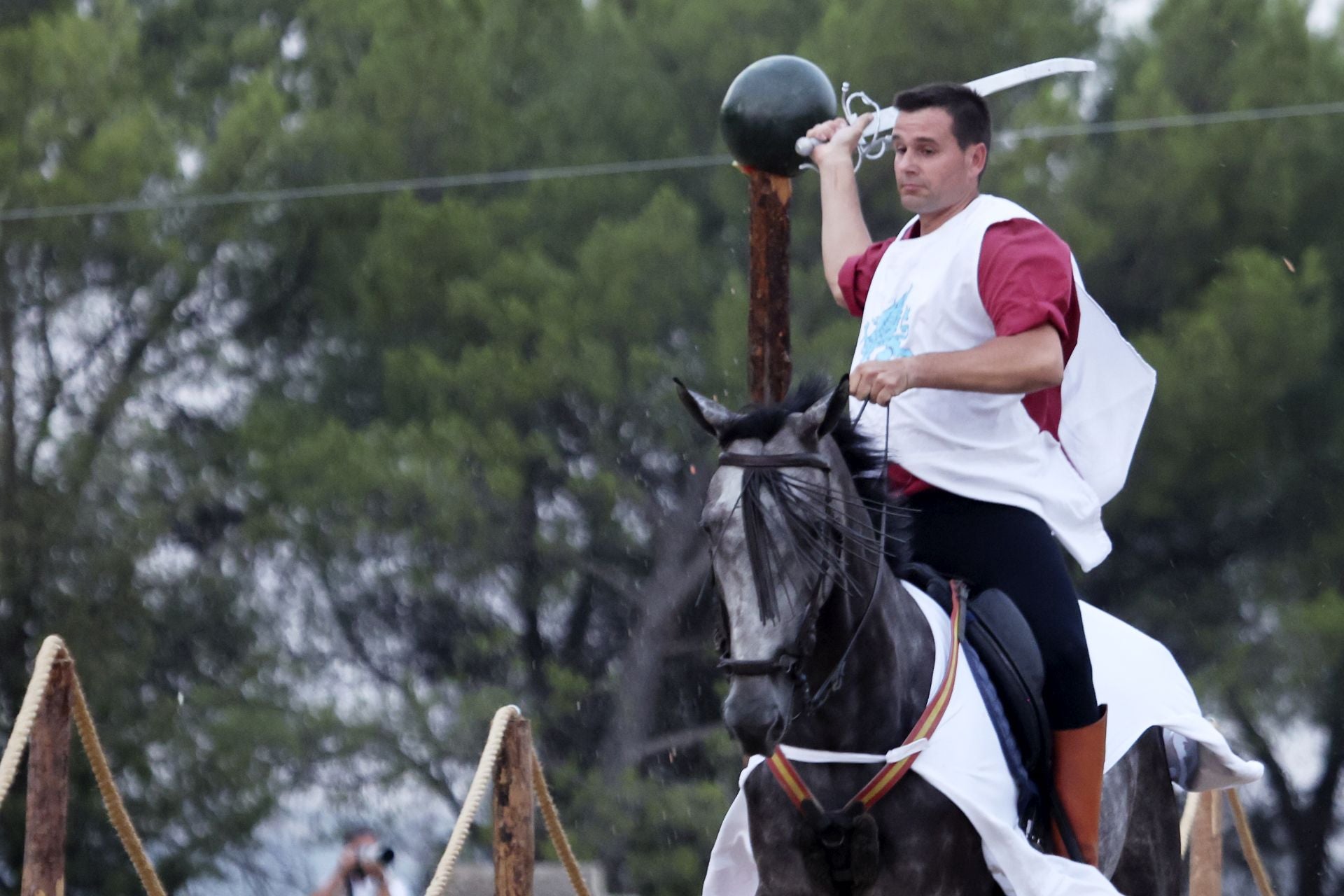 Torneo en el palenque del Castillo de la Mota