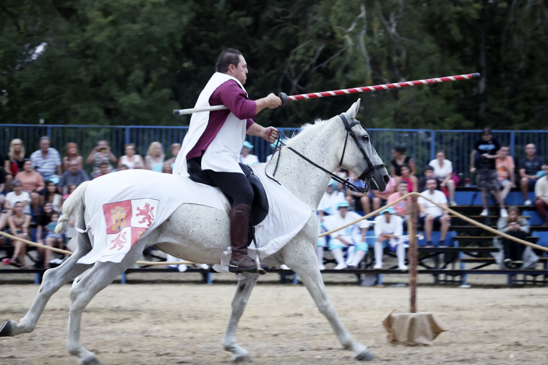 Torneo en el palenque del Castillo de la Mota