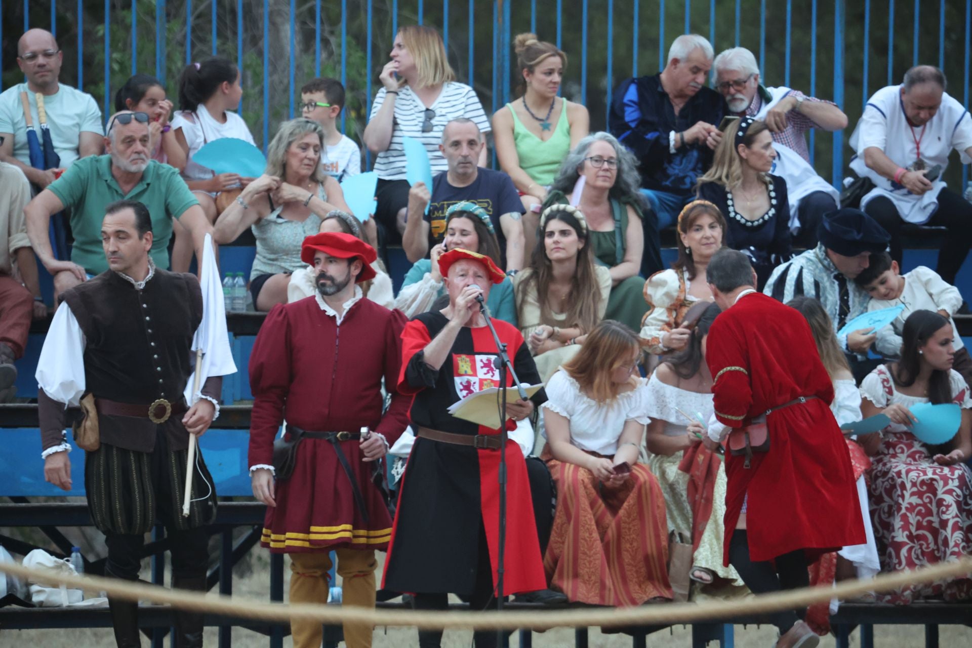 Torneo en el palenque del Castillo de la Mota