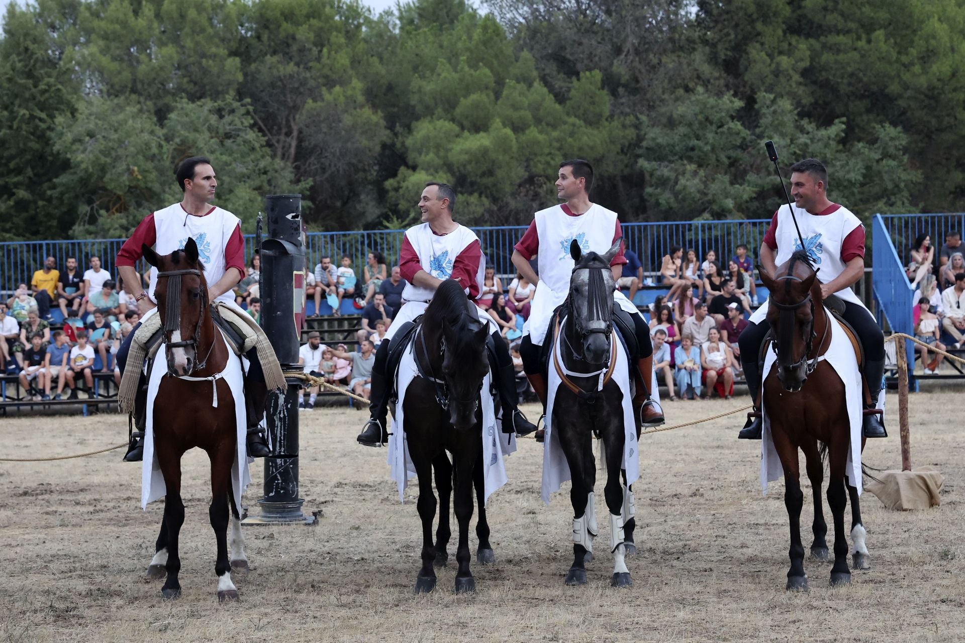 Torneo en el palenque del Castillo de la Mota