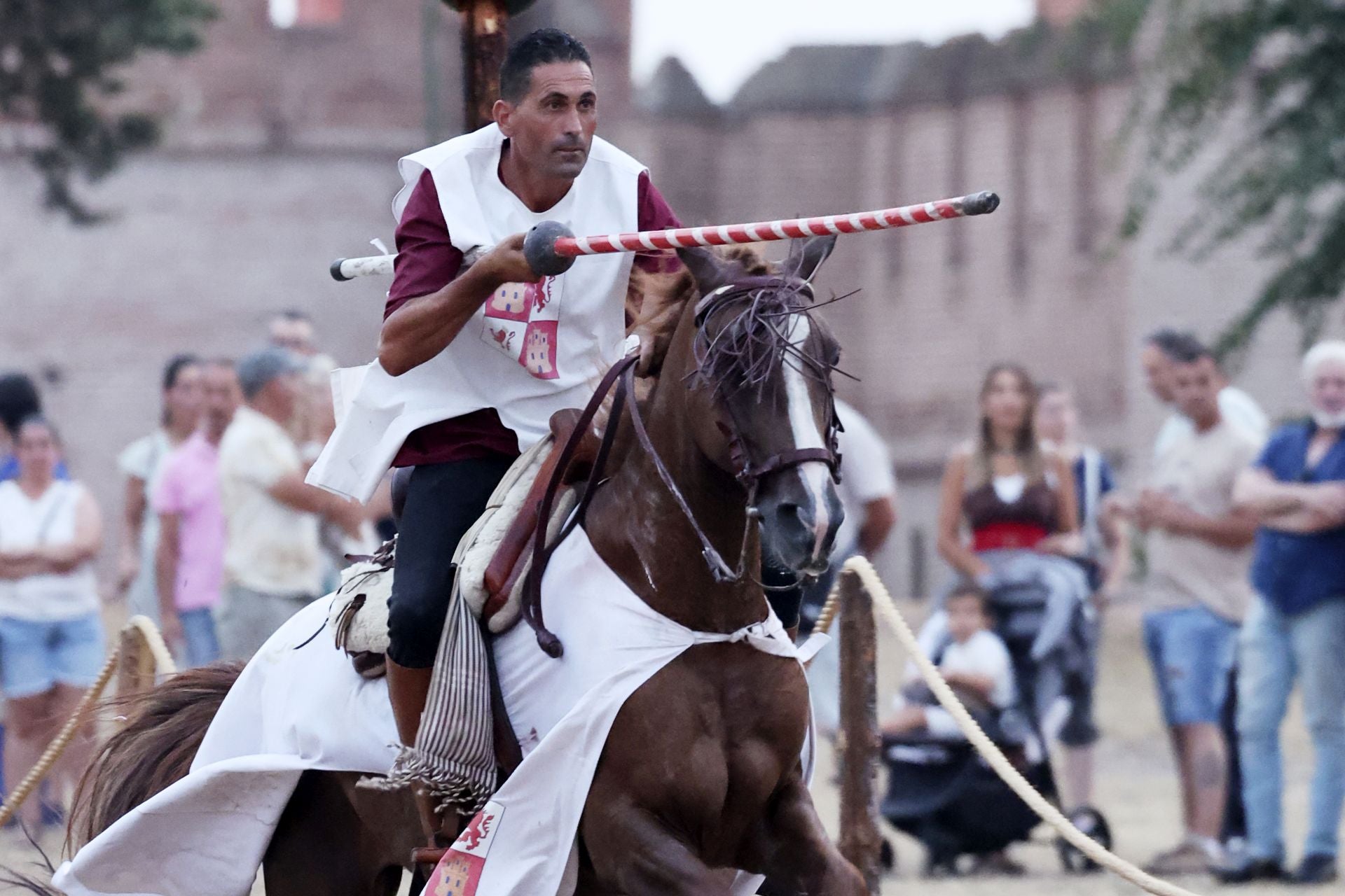 Torneo en el palenque del Castillo de la Mota