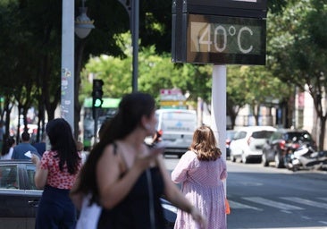 15 días seguidos de calor extremo, récord de 40 grados y ocho noches tropicales