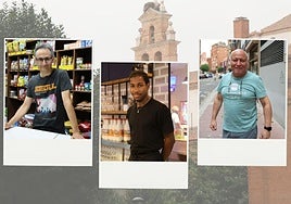 Comerciantes y vecinos de San Nicolás.