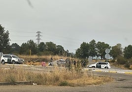 La Guardia Civil, en la CL-626 en Guardo.