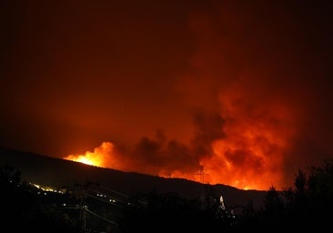 El monstruoso incendio de Jarilla entra en la provincia de Salamanca