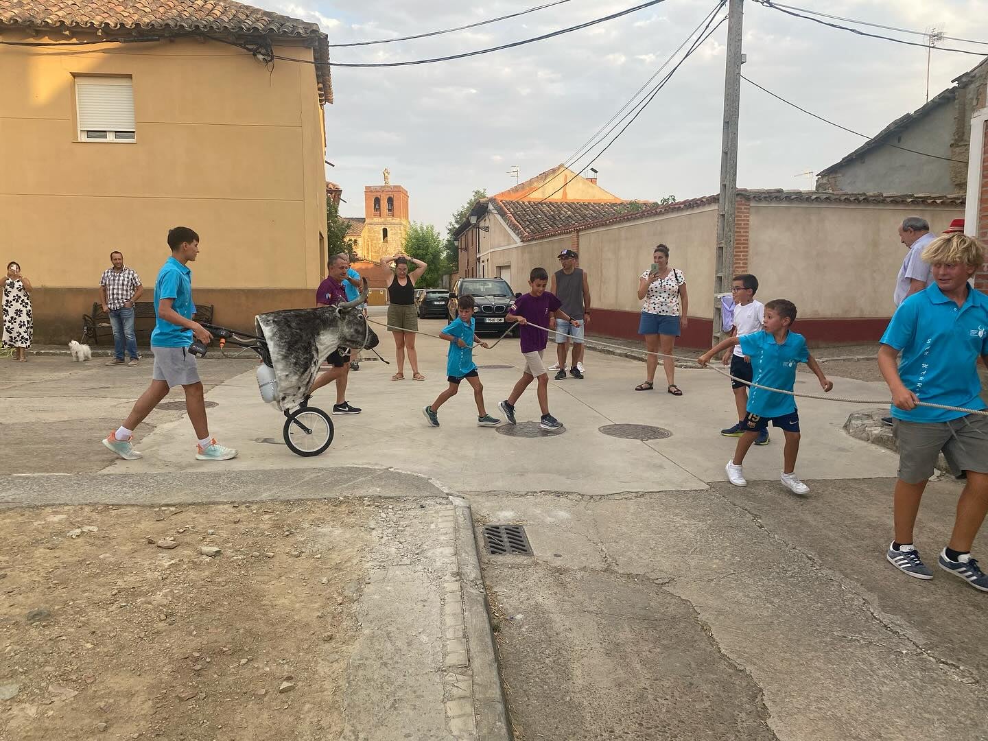 Un juego llamado vaca enmaromada