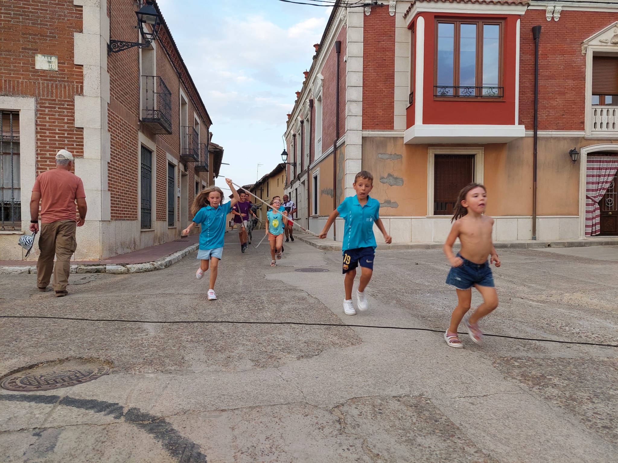 Un juego llamado vaca enmaromada