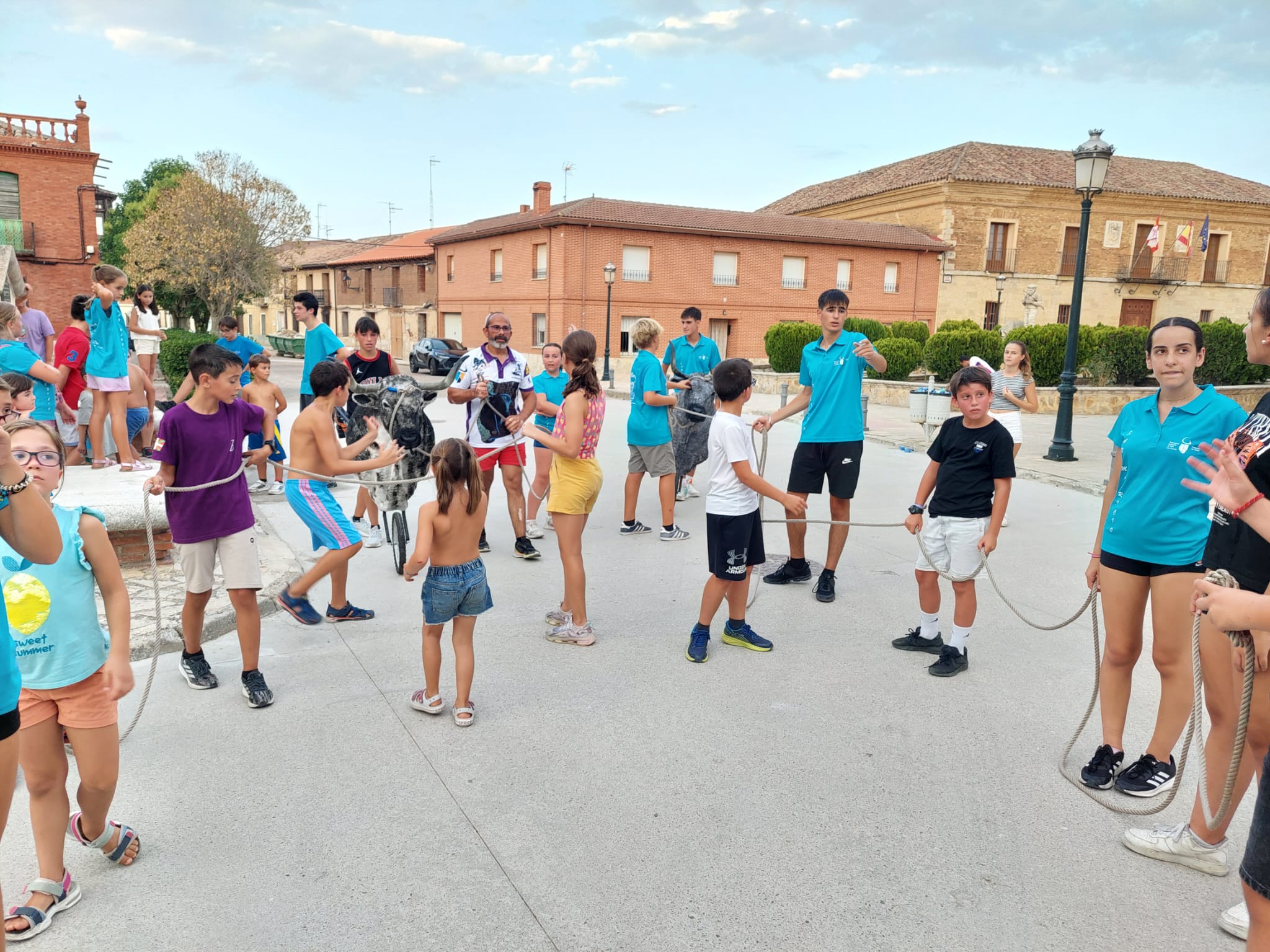 Un juego llamado vaca enmaromada