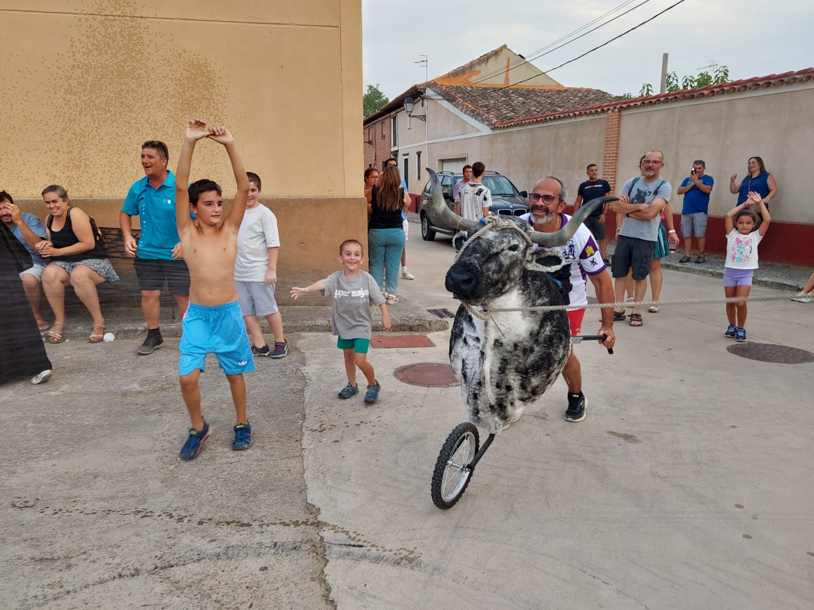 Un juego llamado vaca enmaromada