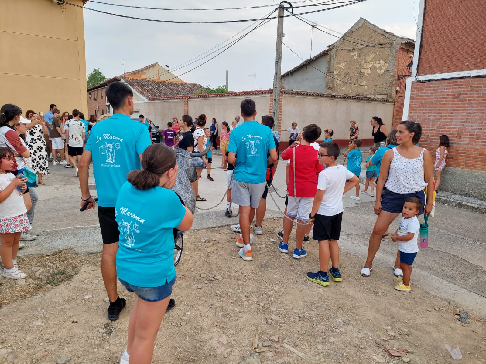 Un juego llamado vaca enmaromada