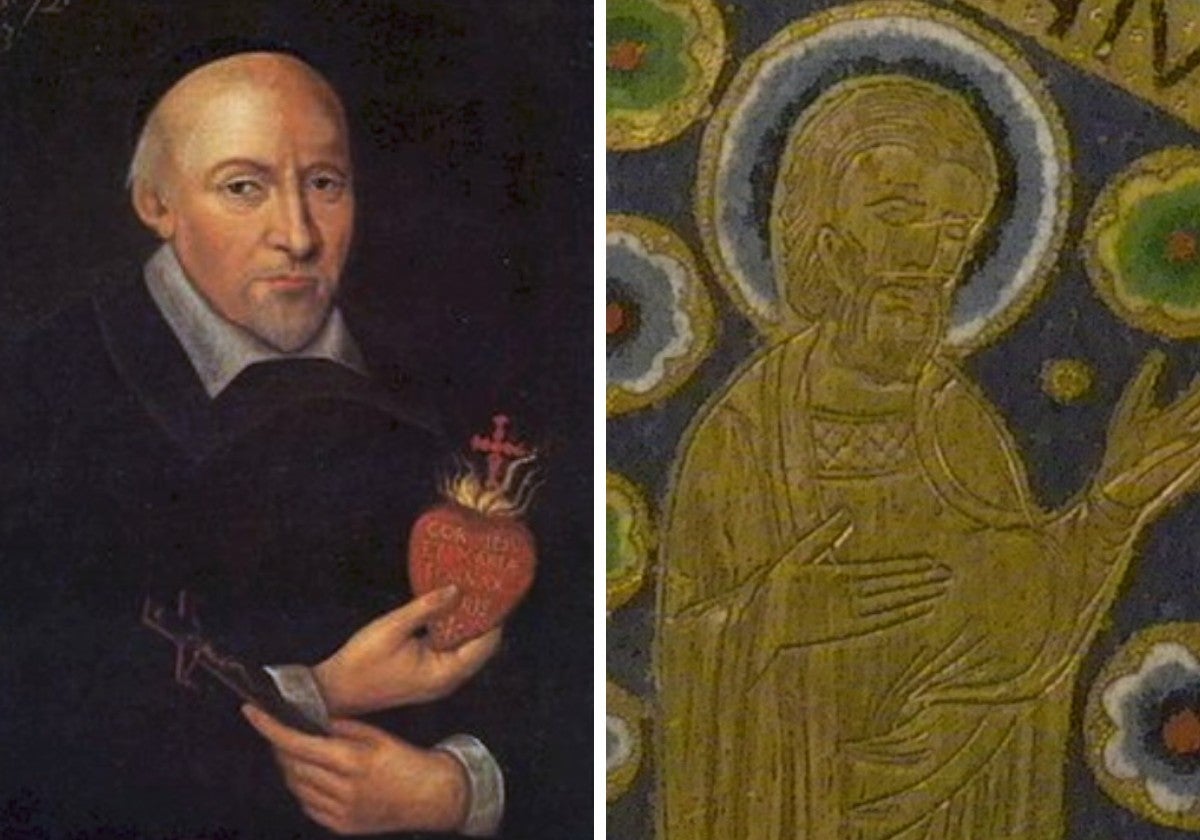 San Juan Eudes y San Calimino.