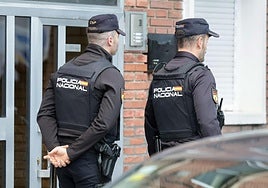 Policía Nacional de Valladolid en Pajarillos, en una imagen de archivo.
