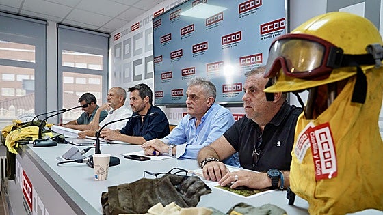 CCOO exige la dimisión de los consejeros de Medio Ambiente y Presidencia por su «incapacidad» en el operativo de incendios