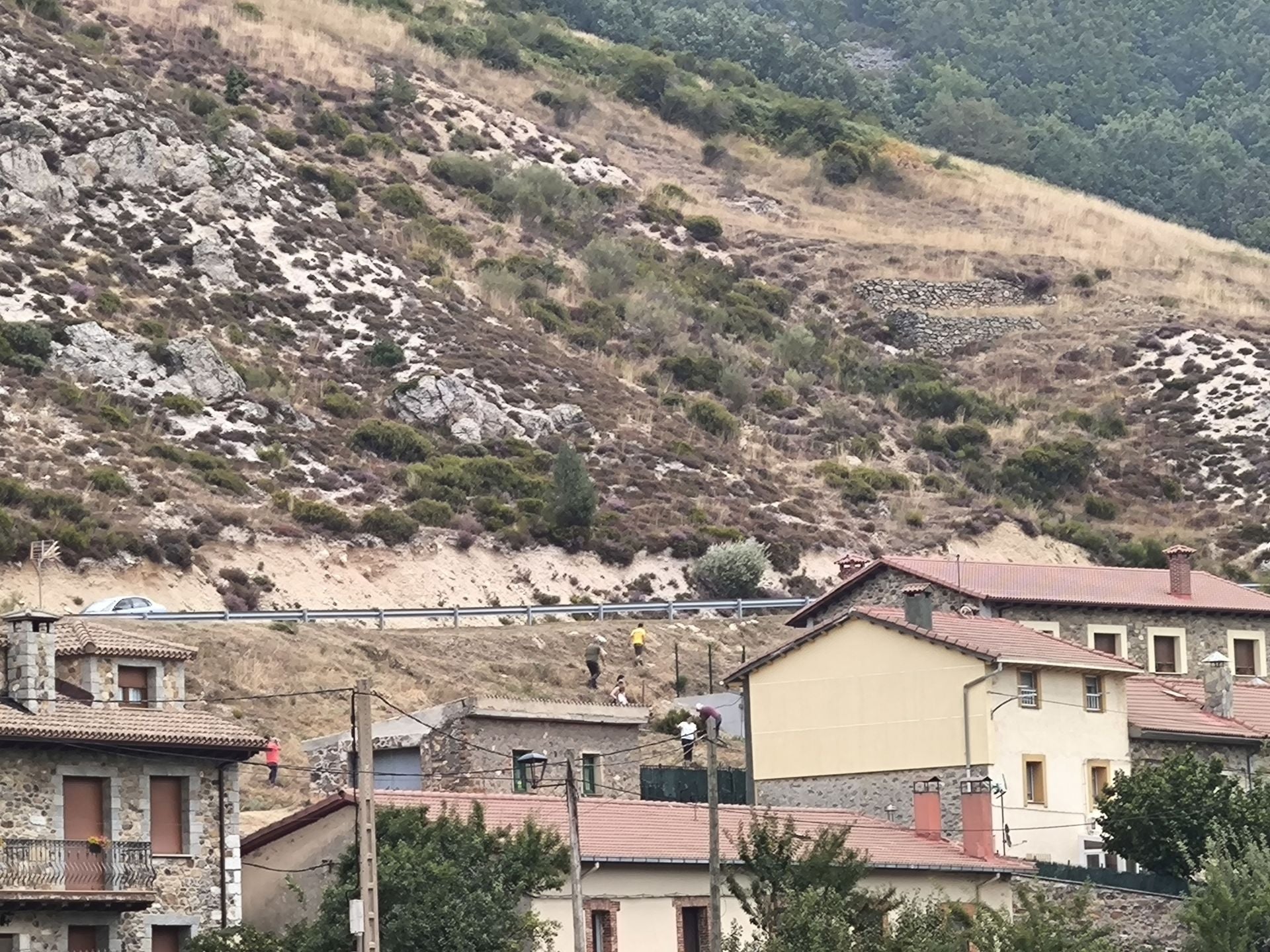 La Montaña Palentina sigue trabajando contra el fuego
