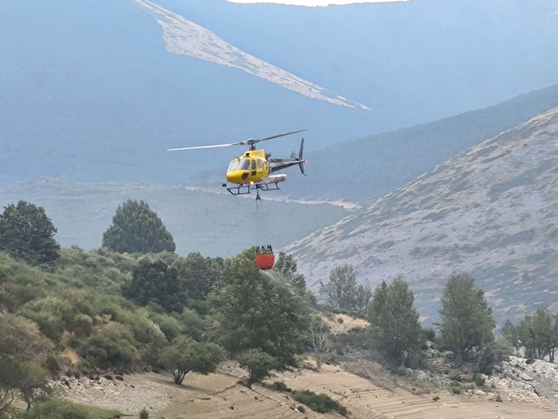 La Montaña Palentina sigue trabajando contra el fuego