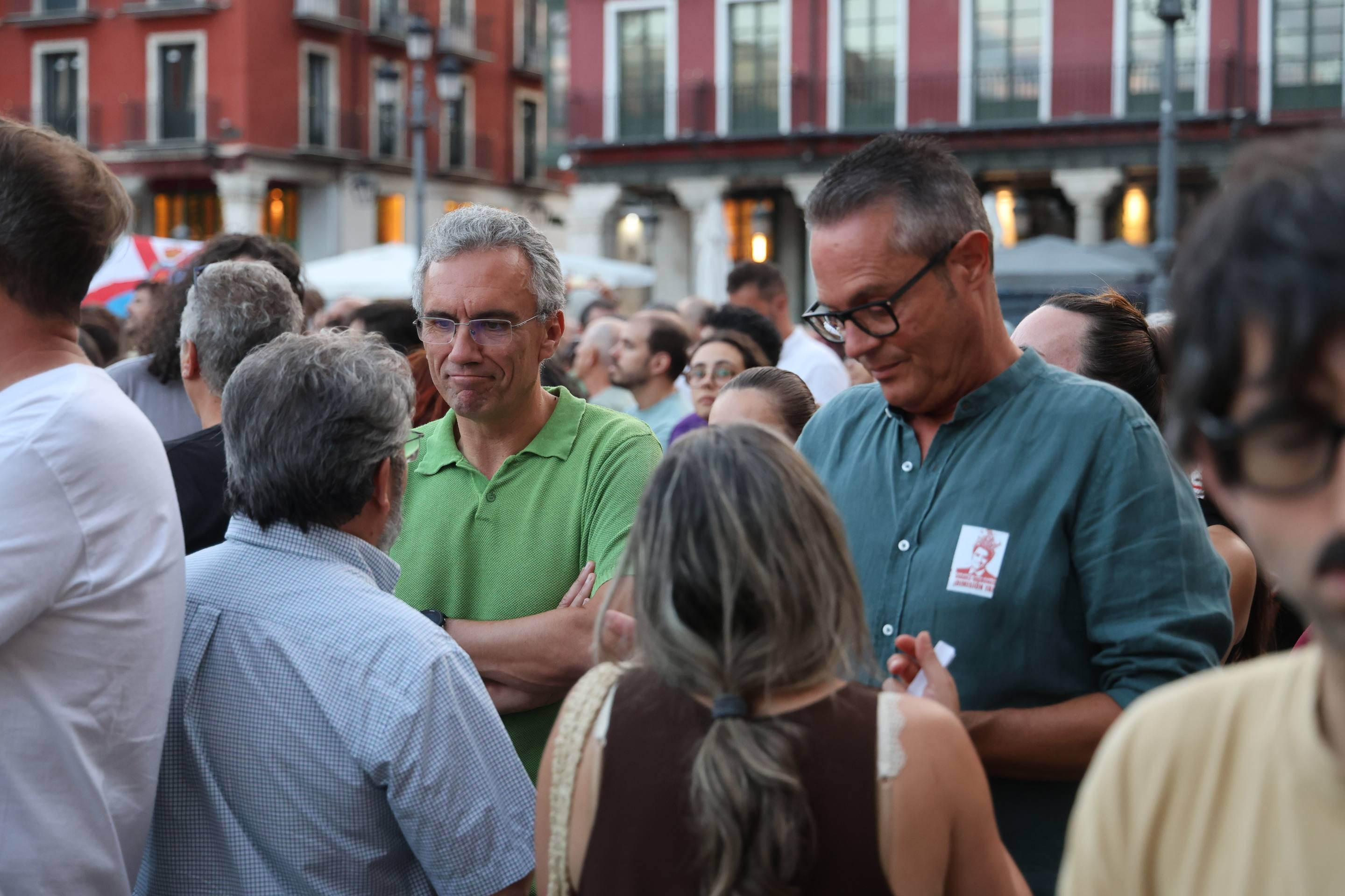 Las imágenes de la manifestación contra la gestión de los incendios de Castilla y León