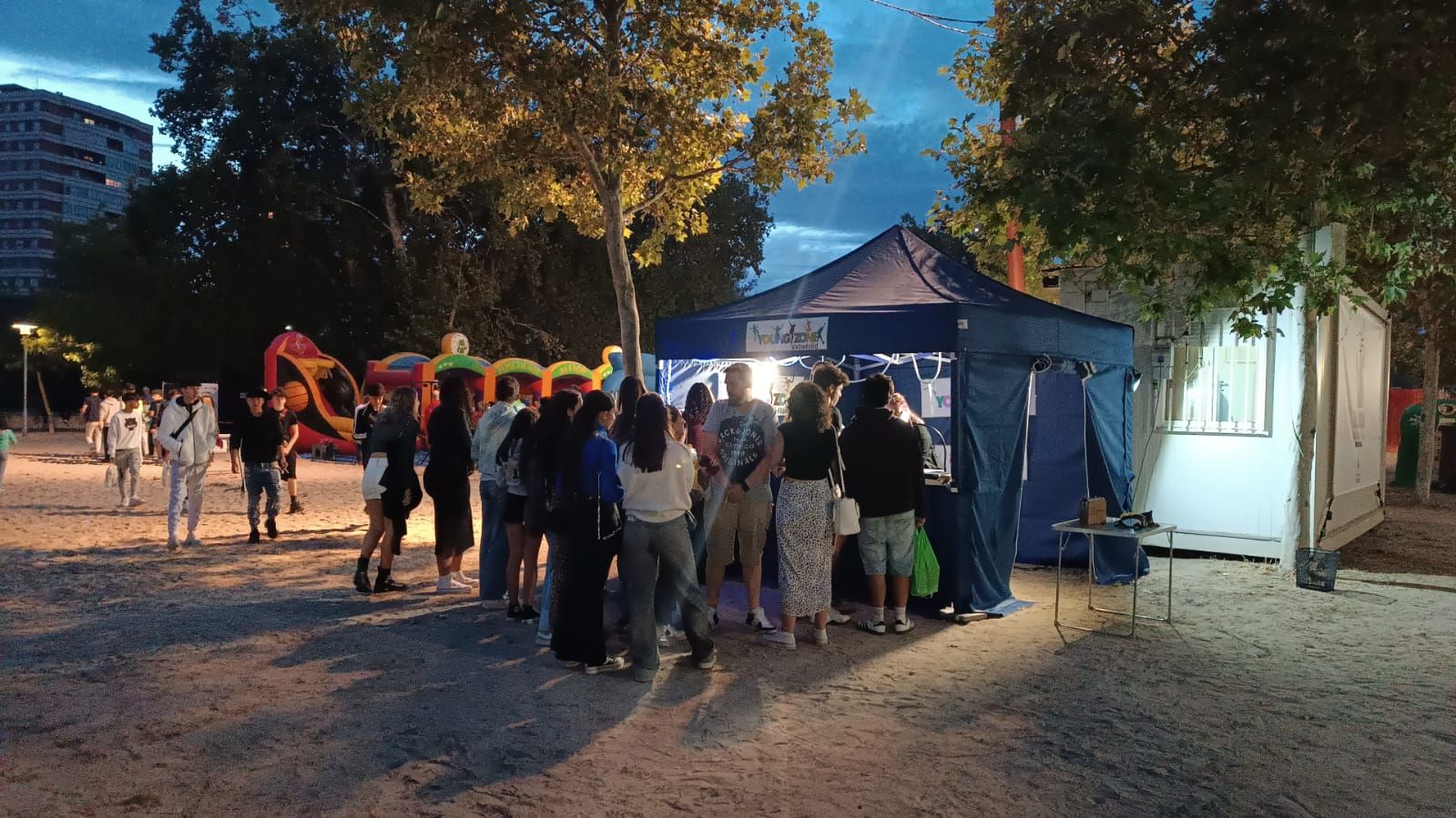 Conciencia frente a las drogas en las Fiestas de Valladolid con el programa Young Zone: «el objetivo es que, si consumen, sepan cómo actuar»