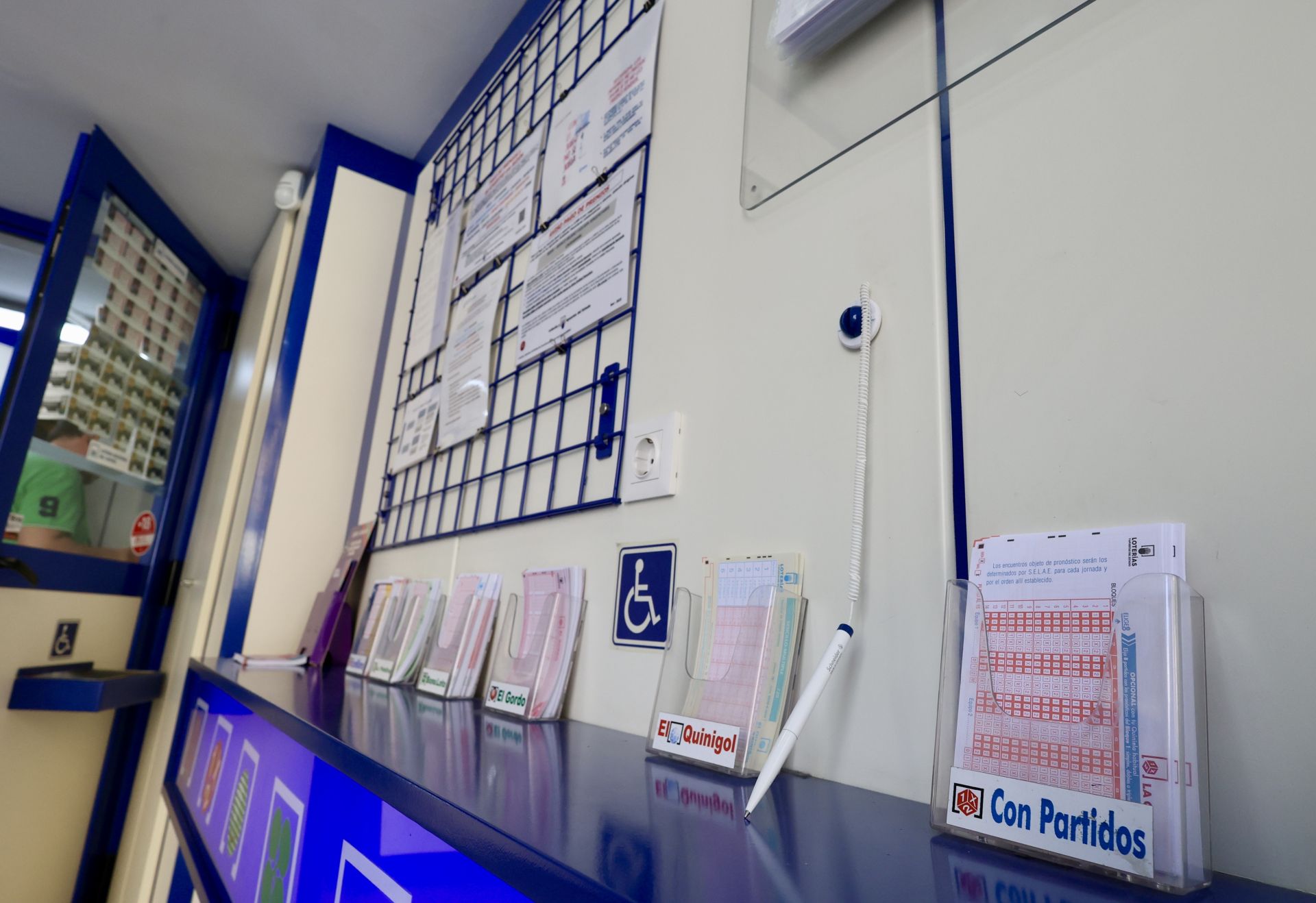 Administración de lotería en una imagen de archivo.