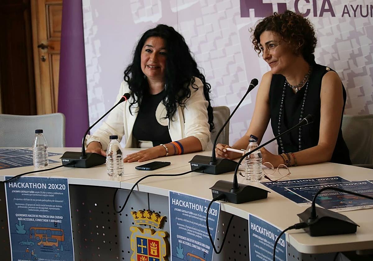 Asun Elorduy y Judith Castro.